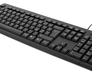Tastatur - USB kabel 1m - DANSK / Nordisk Layout - 5 års Garanti